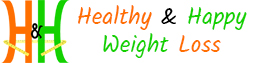 Healthy and Happy Weight Loss Logo